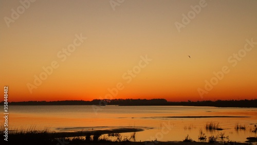 Atardecer en la bahia