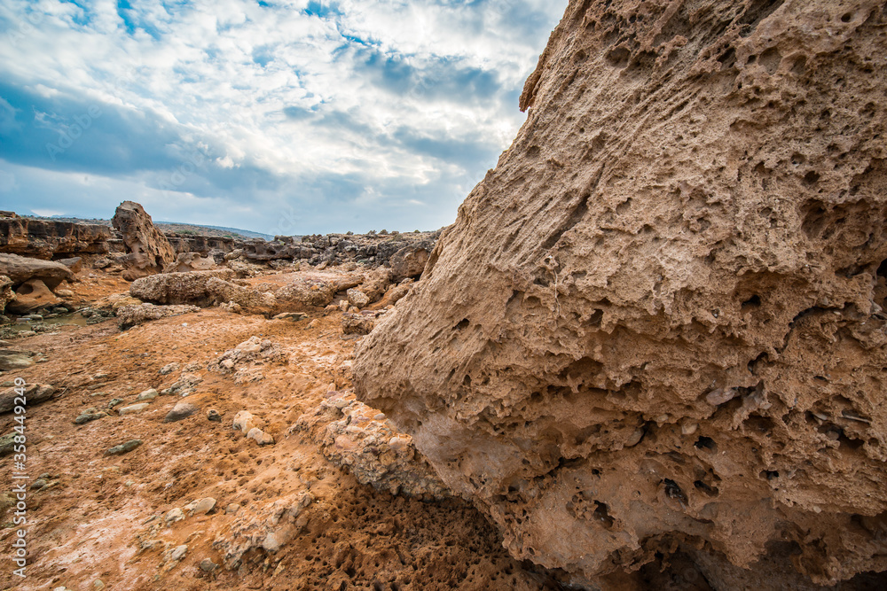 It's Nature and rock formations on the Sokotra Island, Yemen