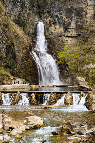 It s Waterfall Ullim  Norh Korea