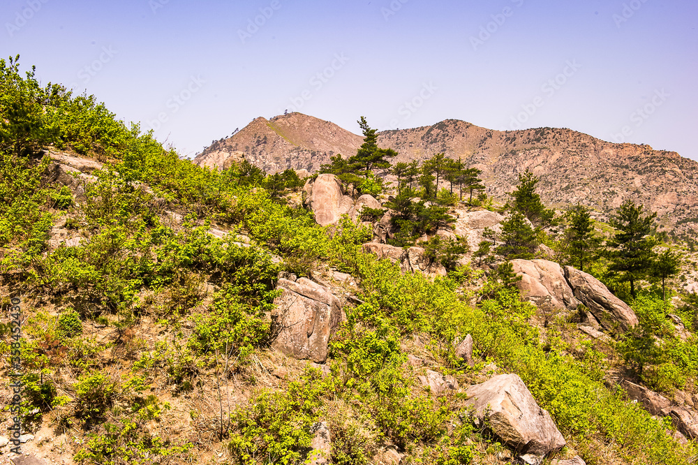 It's Mount Kumgang (Diamond Mountain) of the Mount Kumgang Tourist Region in North Korea It's Mount Kumgang (Diamond Mountain) of the Mount Kumgang Tourist Region in North Korea