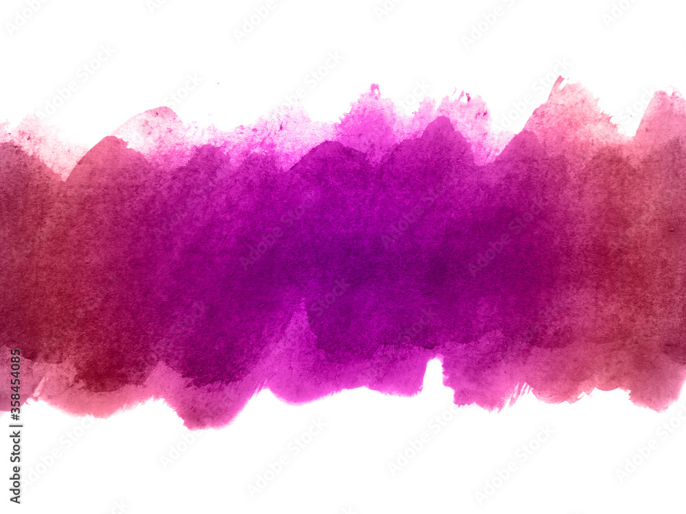 Blue and purple watercolor scribble texture. It is a hand drawn. Blue and purple abstract watercolor background.