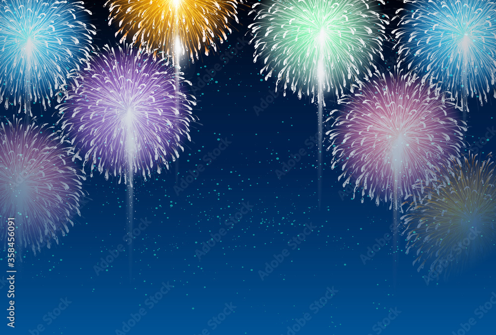 花火 夏 祭り 背景 Stock 벡터 Adobe Stock 花火 夏 祭り 背景 Stock 벡터 Adobe Stock