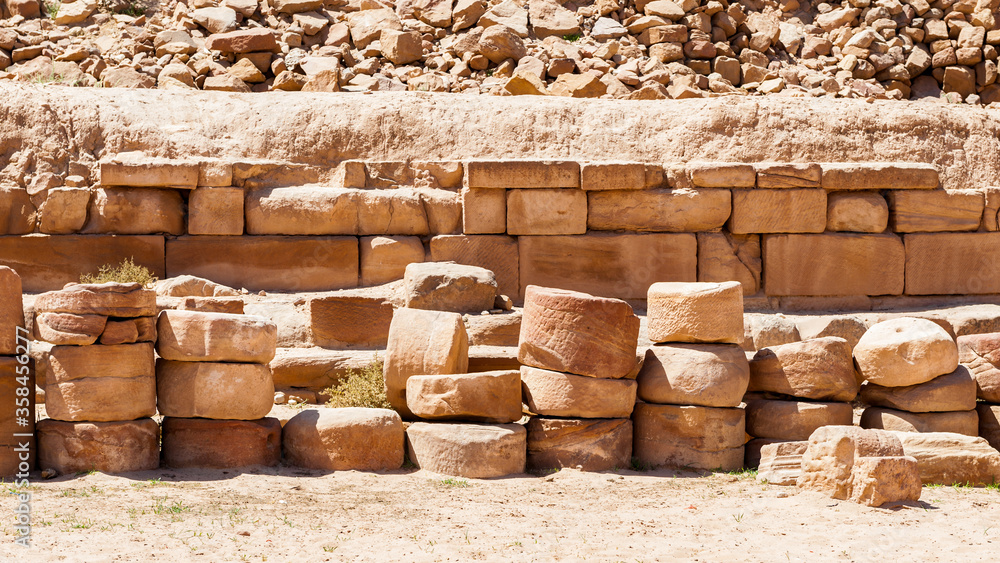 It's Cardo Maximum in Petra (Rose City), Jordan. The city of Petra was lost for over 1000 years. Now one of the Seven Wonders of the Word It's Cardo Maximum in Petra (Rose City), Jordan. The city of Petra was lost for over 1000 years. Now one of the Seven Wonders of the Word