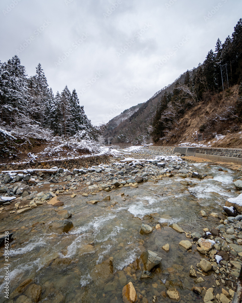 Fototapeta premium Jigokudani national Park in Japan.