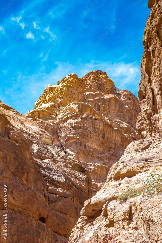 It's Nature and mountains of Petra, Jordan It's Nature and mountains of Petra, Jordan