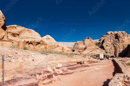 It s Nature and mountains of Petra  Jordan