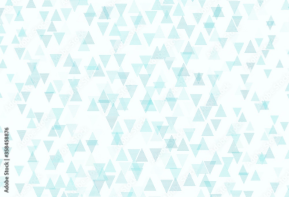 Light Blue, Green vector background with triangles. Light Blue, Green vector background with triangles.