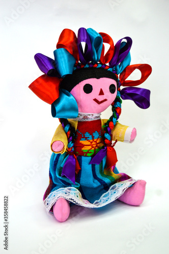 Mexican Doll isolated 