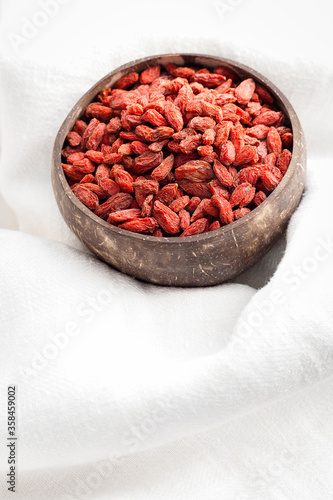 Goji berries have been marketed in the Western world as a health food, with unsupported health claims about its benefits, dried and fresh goji berries were included in many  snack and suplements.