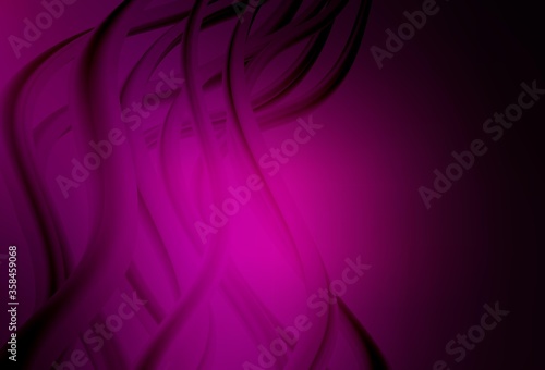 Dark Pink vector blurred template.