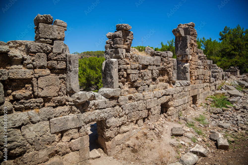 Ruins of the old ancient city.