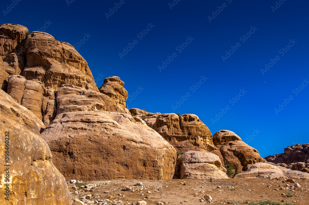 Fototapeta premium It's Beidha, a major Neolithic archaeological site