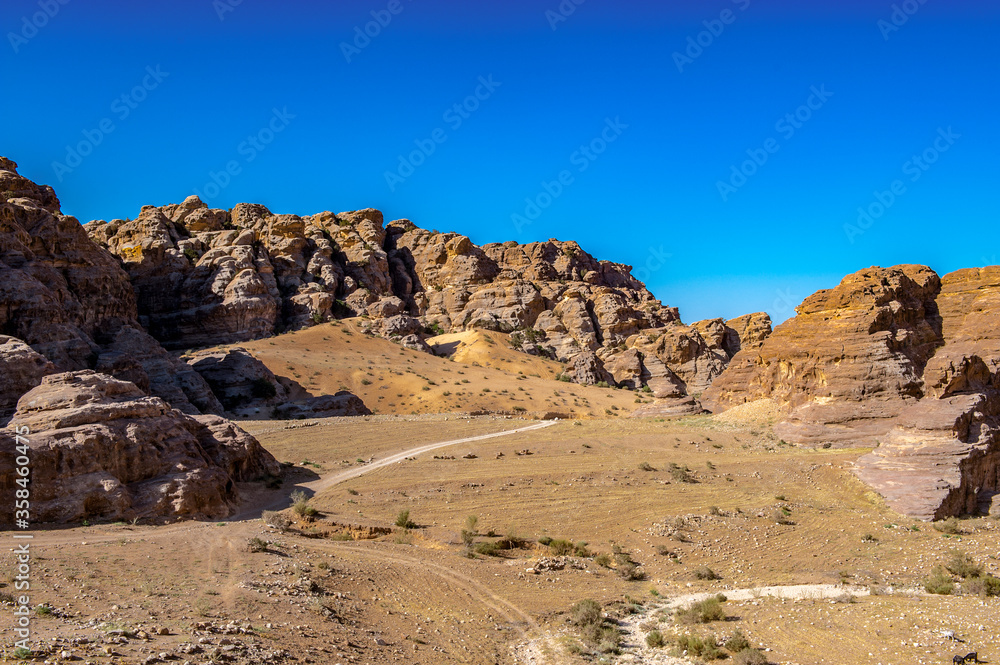 Fototapeta premium It's Beidha, a major Neolithic archaeological site