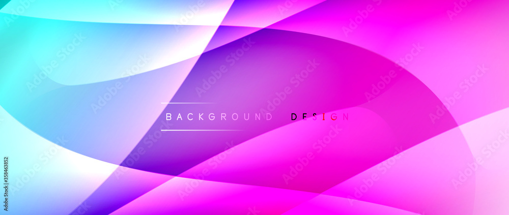 Fluid gradient waves with shadow lines and glowing light effect, modern flowing motion abstract background for cover, placards, poster, banner or flyer Fluid gradient waves with shadow lines and glowing light effect, modern flowing motion abstract background for cover, placards, poster, banner or flyer