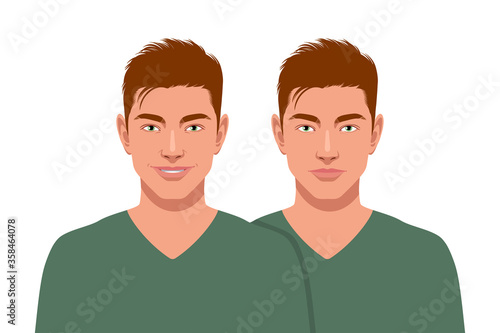 Set of two man