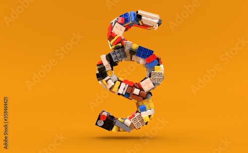 Bricks in paragraph symbol