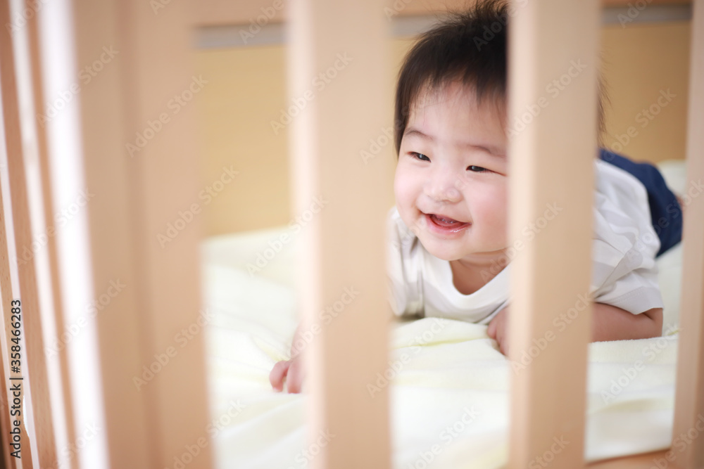 笑顔の赤ちゃん 笑顔の赤ちゃん