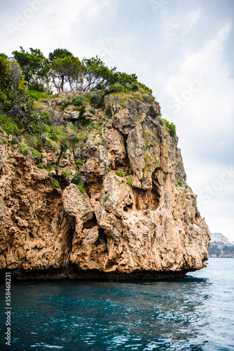 It's Rocks near the historic town of Antalya, Turkey