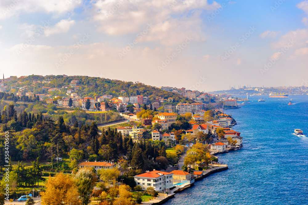 Panorama of Istanbul, Turkey