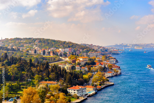 Panorama of Istanbul  Turkey