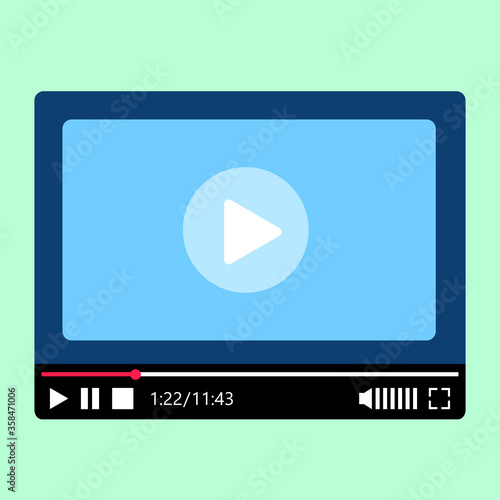 video player for web with media player