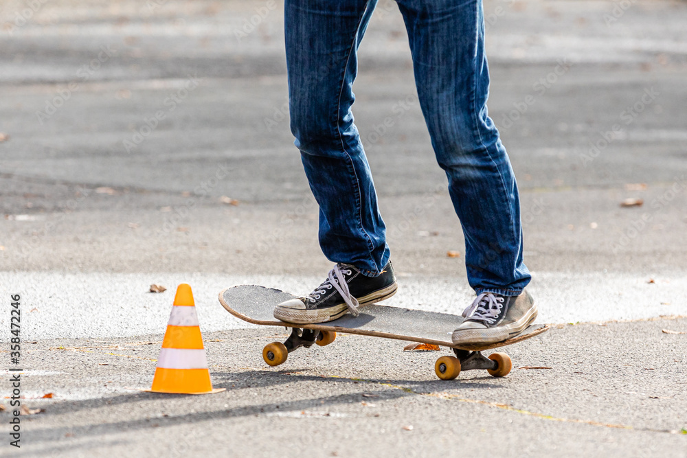 person is riding on the skateboard person is riding on the skateboard