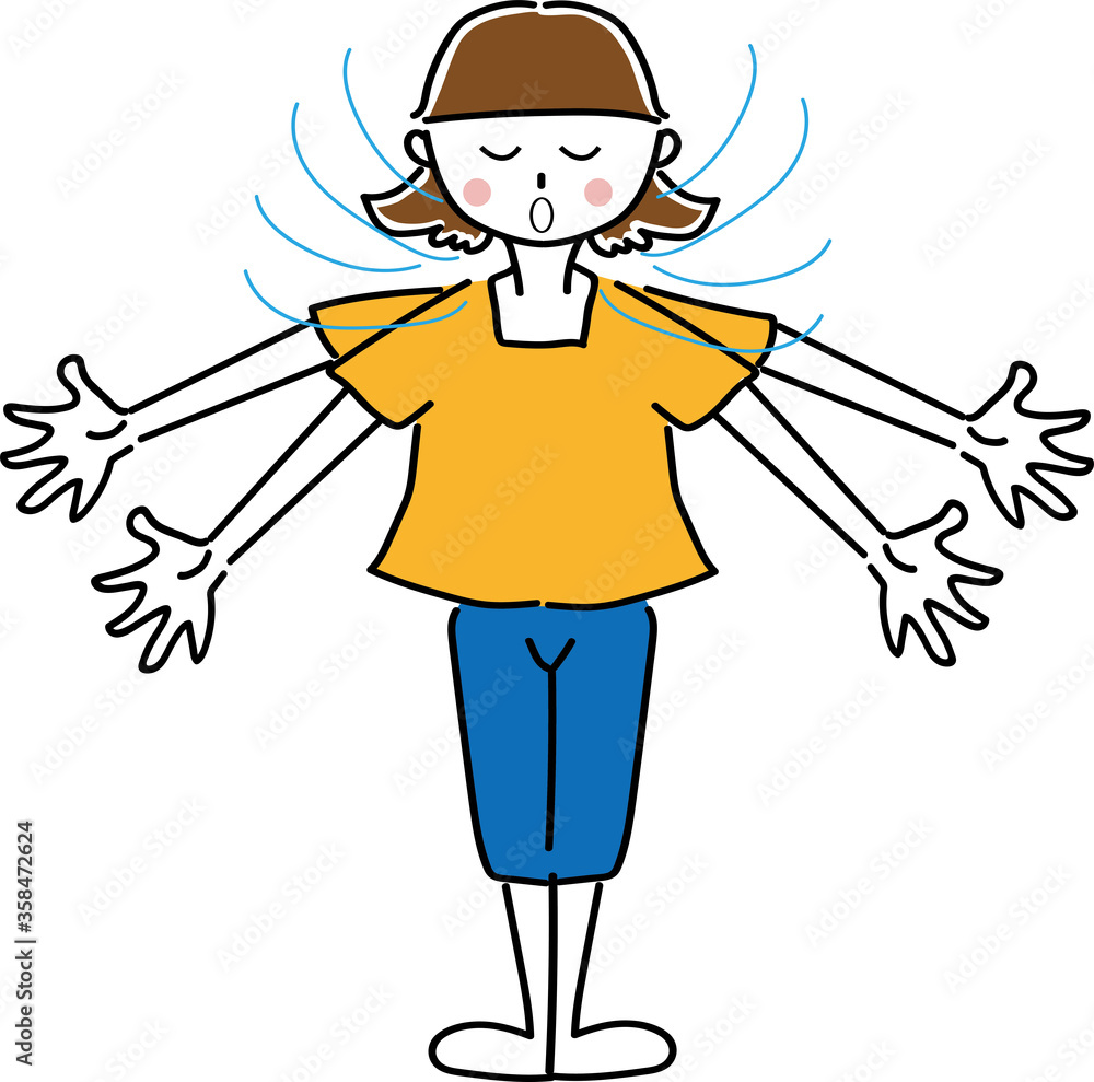 ヨガ目をつぶる