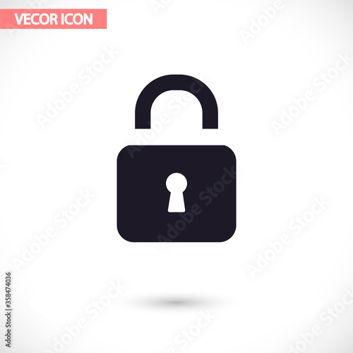 Free Download Lock - vector icon , lorem ipsum Flat design - GFXLoad
