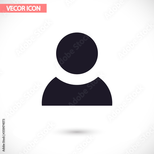 Fototapeta Naklejka Na Ścianę i Meble -  People vector icon  , lorem ipsum Flat design