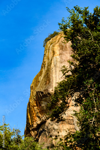 Rock of Sigiriya, Sri Lanka. UNESCO World Heritage Site
