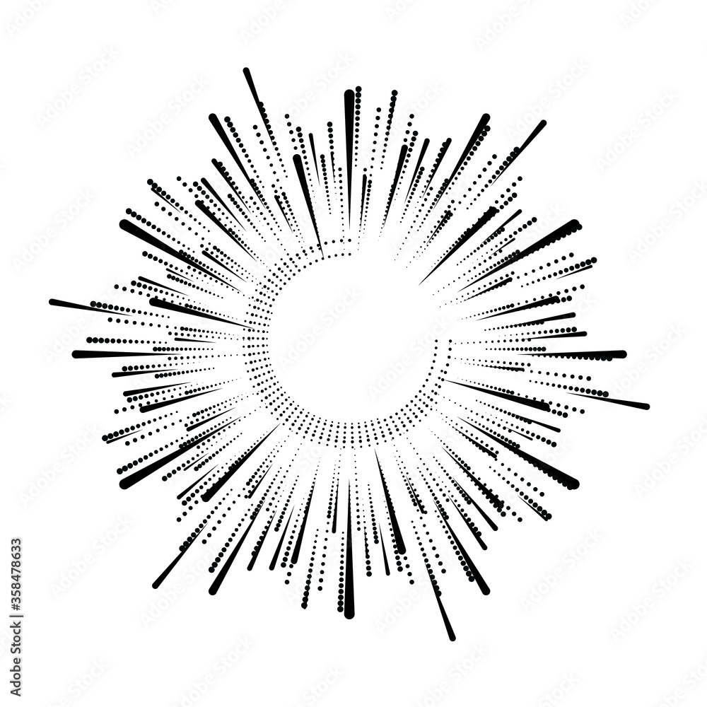 Halftone dots in circle form. round logo . vector dotted frame . design element Halftone dots in circle form. round logo . vector dotted frame . design element