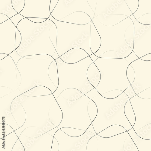 Seamless Monochrome Pattern...