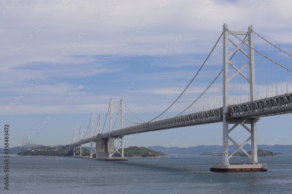 瀬戸内海に架かる橋