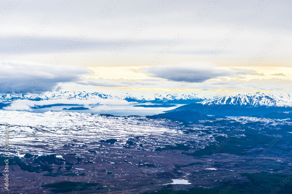 It's Mountains of Argentina from the plane It's Mountains of Argentina from the plane
