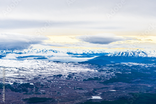 Fototapeta Naklejka Na Ścianę i Meble -  It's Mountains of Argentina from the plane