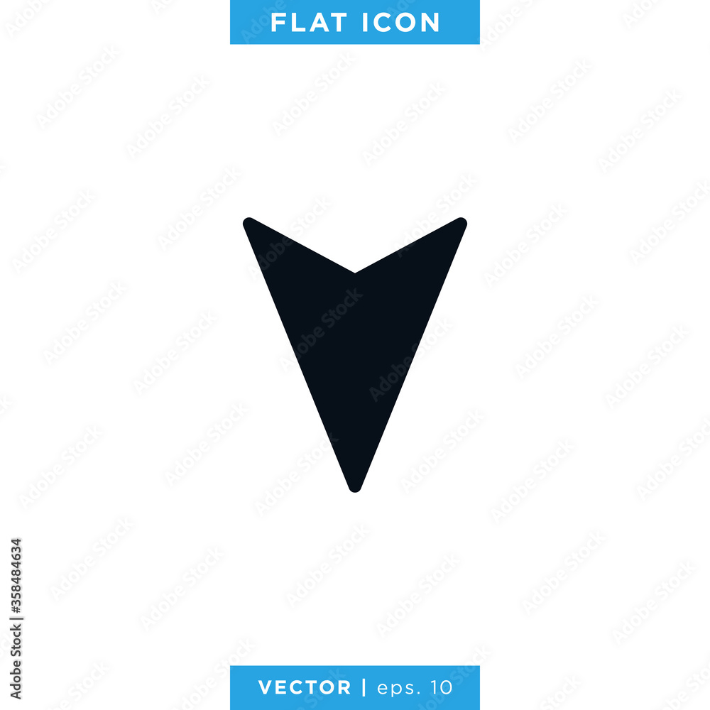 Map pin icon design template Map pin icon design template