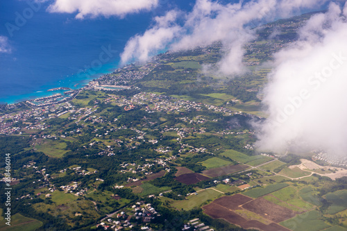 Obraz na płótnie It's Aerial view of Barbados w salonie