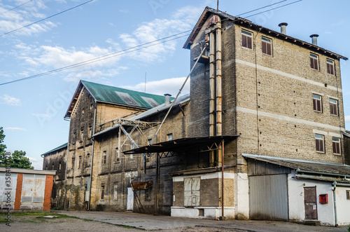 The building of the old mill in Srbobran, Vojvodina - Serbia 