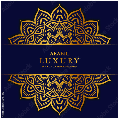 Luxury Mandala Abstract Background For print, poster, cover, brochure, flyer, banner