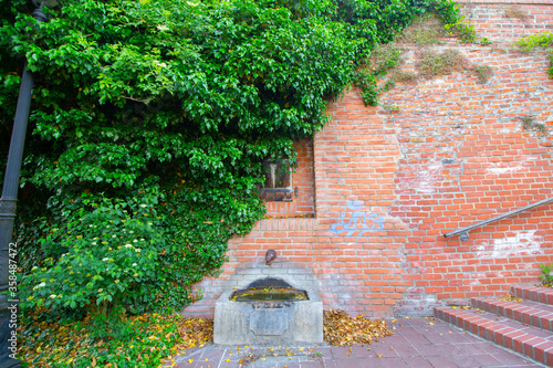A fountain in Dachau near downtown