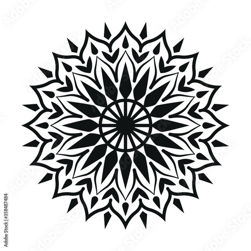 Abstract Mandala Design