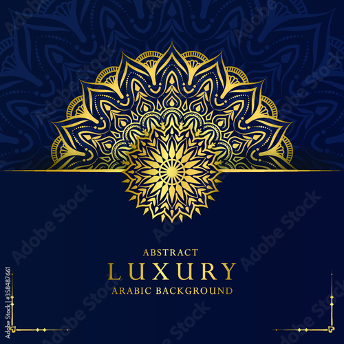Luxury Mandala Abstract Background For print, poster, cover, brochure, flyer, banner