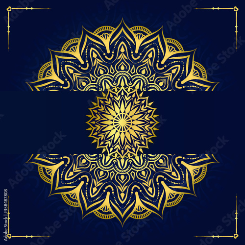 Luxury Mandala Abstract Background For print, poster, cover, brochure, flyer, banner