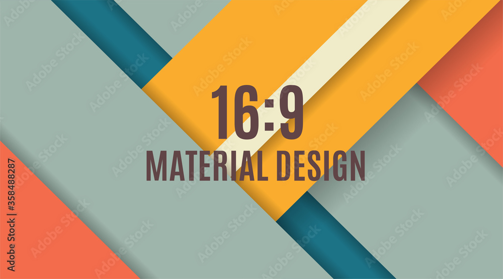 Background Unusual modern material design. Format 16:9 . Vector Illustration Background Unusual modern material design. Format 16:9 . Vector Illustration
