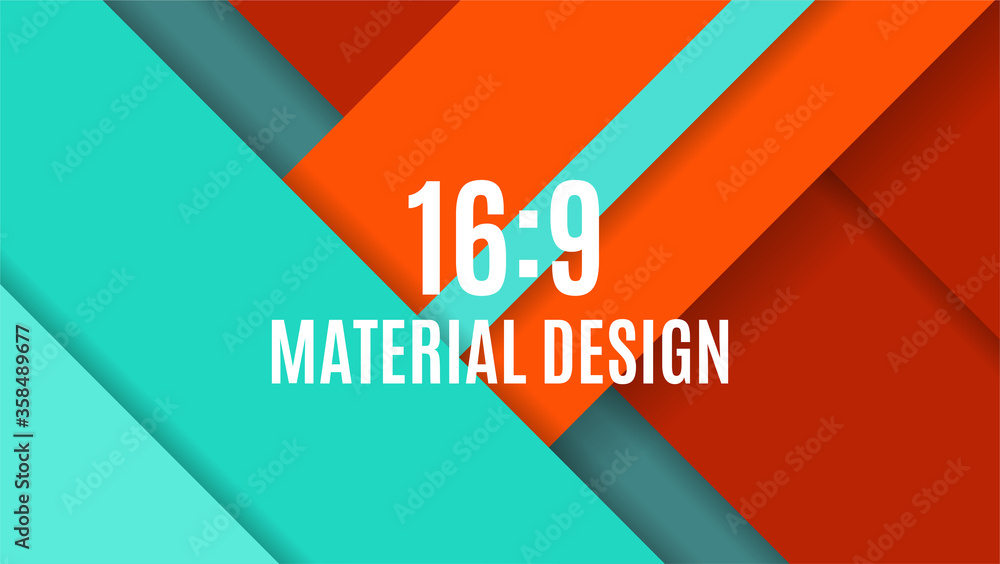 Background Unusual modern material design. Format 16:9 . Vector Illustration Background Unusual modern material design. Format 16:9 . Vector Illustration