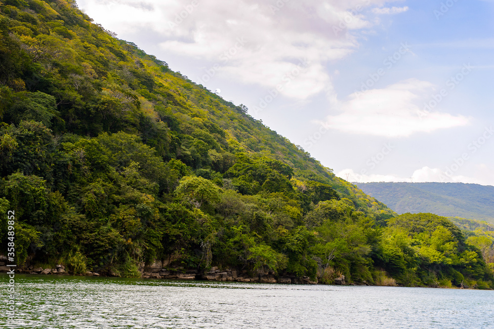 Nature of the Sumidero Canyon National Park, Chipas, Mexico.