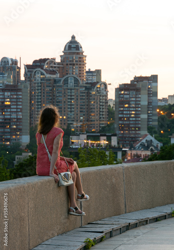 Wallpaper Mural Kiev Ukraine City Nighttime Kiev  Night Kiev Torontodigital.ca