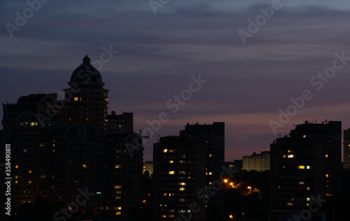 Wallpaper Mural Kiev Ukraine City Nighttime Kiev  Night Kiev Torontodigital.ca