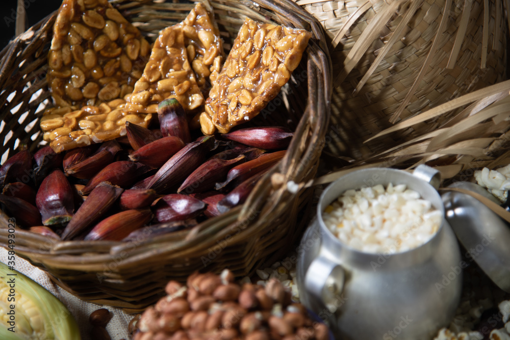 Obraz premium Typical foods of the June festivals in Brazil
