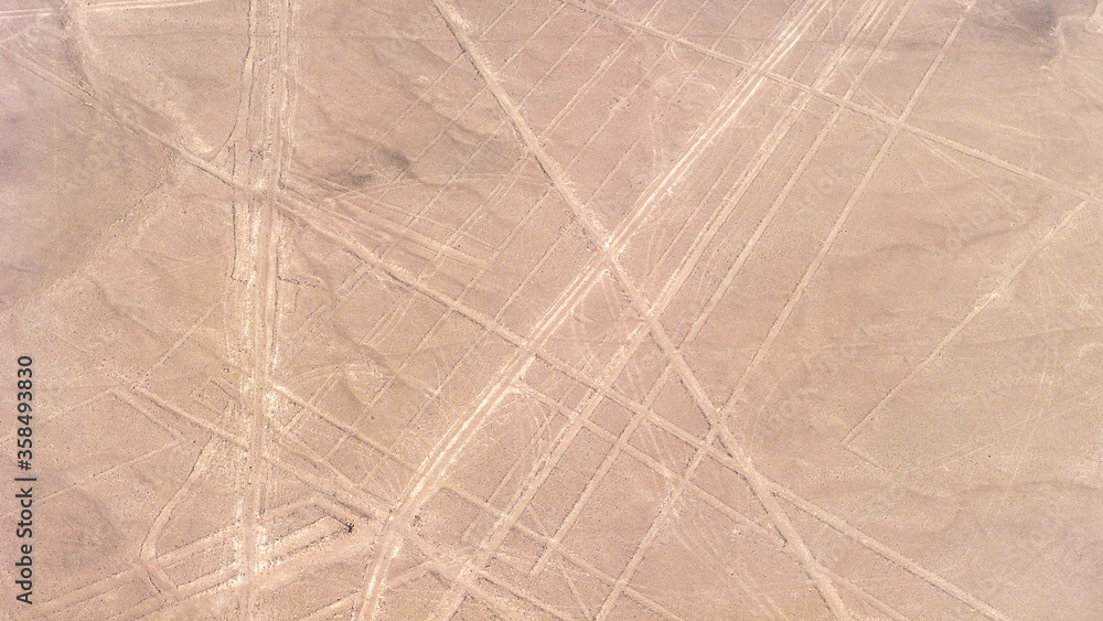 It's Lines and Geoglyphs of Nazca and Pampas de Jumana, UNESCO W
